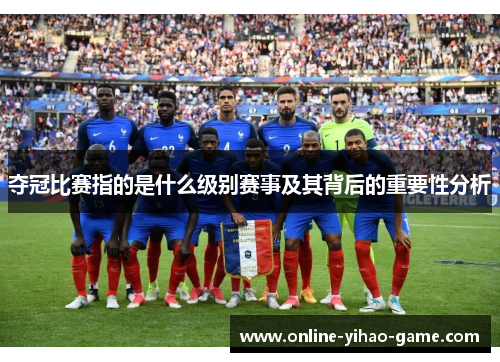 夺冠比赛指的是什么级别赛事及其背后的重要性分析